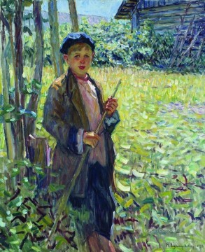 ニコライ・ペトロヴィッチ・ボグダノフ・ベルスキー Painting - コンドラティ・ニコライ・ボグダノフ・ベルスキー